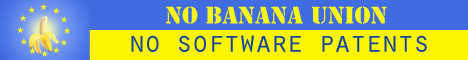 No Banana Union! No Software Patents!